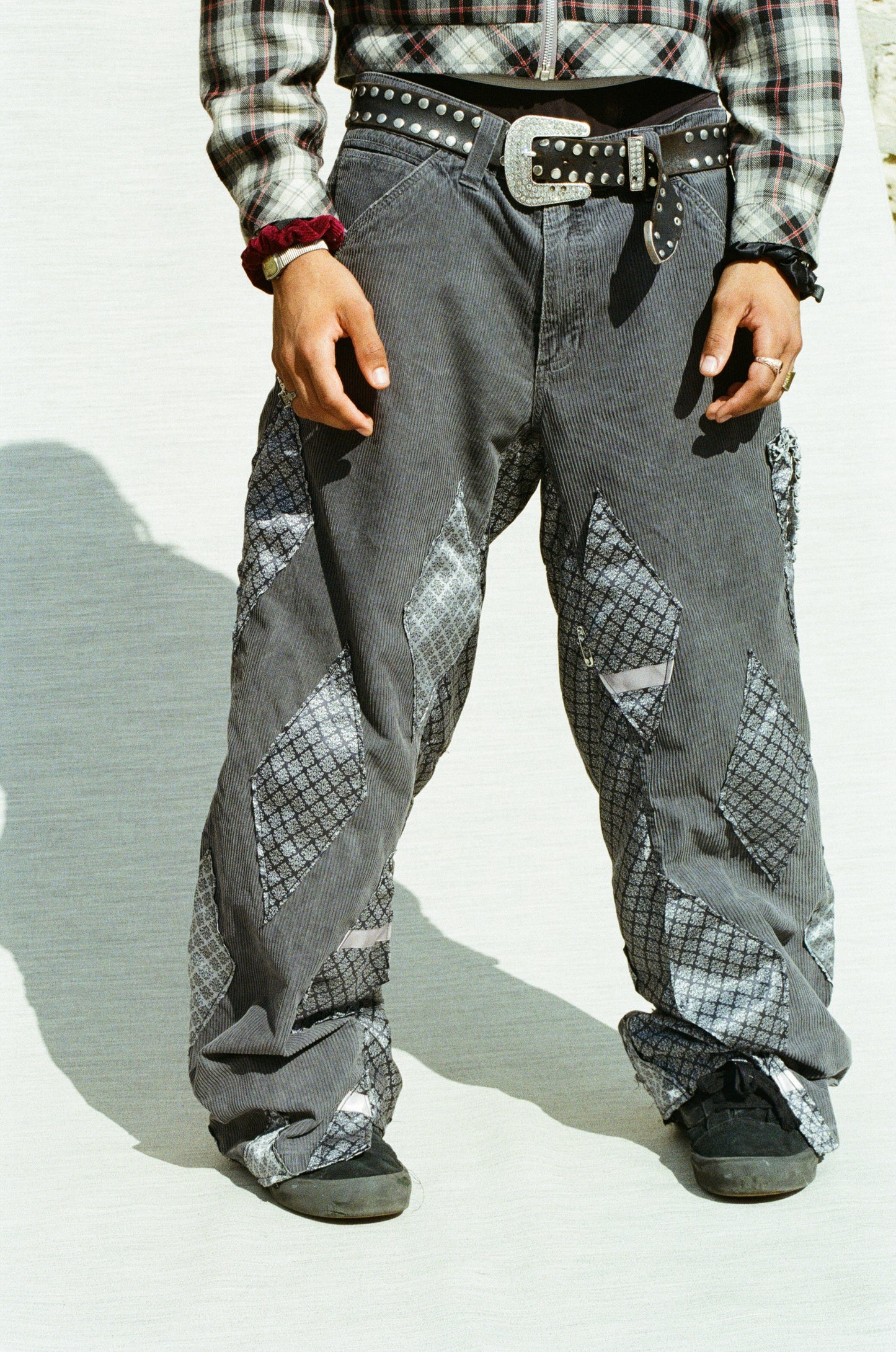 Pantalon Losange , gris Perfect