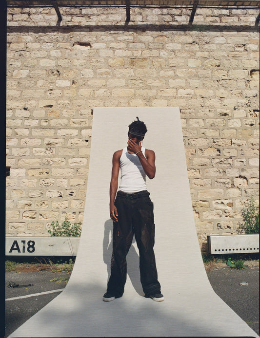 Pantalon losange , noir jean